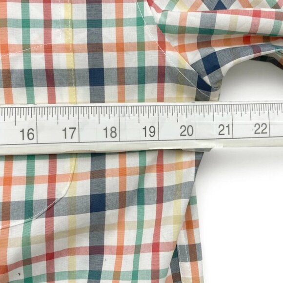 J. Crew Reimagined Cotton Long Sleeve Plaid Button Shirt Men's Slim Medium M - Picture 5 of 6
